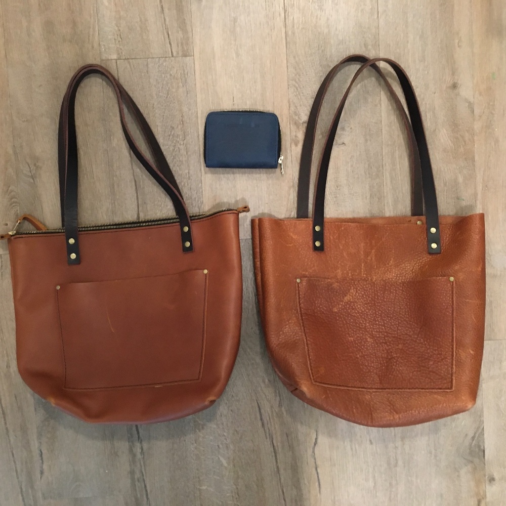 Portland Leather Totes & Wallet